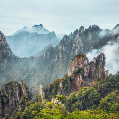 Huang Mountains, Anhui province, China